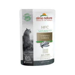 Almo Nature Cat Plus Katzenfutter - Frischebeutel - Sardine