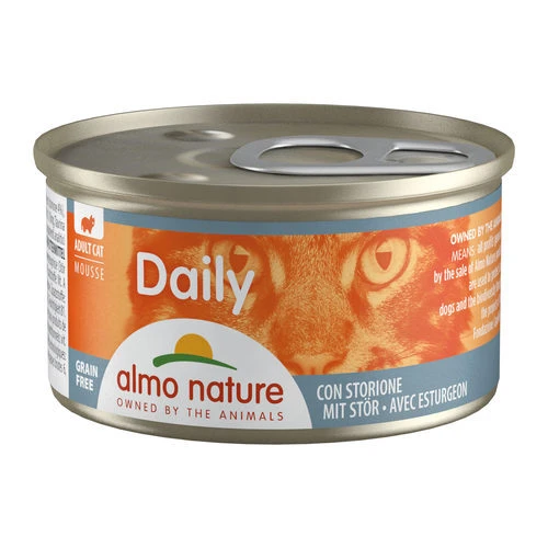 Almo Nature Daily Menu Mousse Katzenfutter - Dosen - Stör