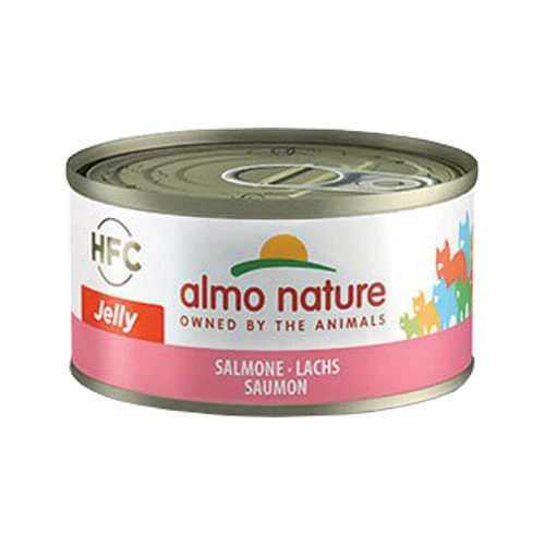 Almo Nature HFC 70 Jelly Katzenfutter - Dose - Lachs