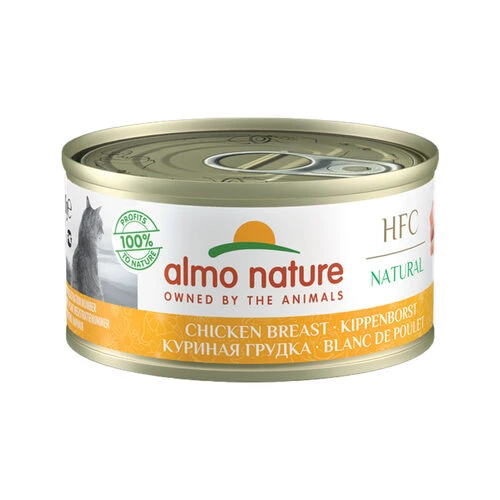 Almo Nature HFC 70 Natural Katzenfutter - Dosen - Hühnerbrust