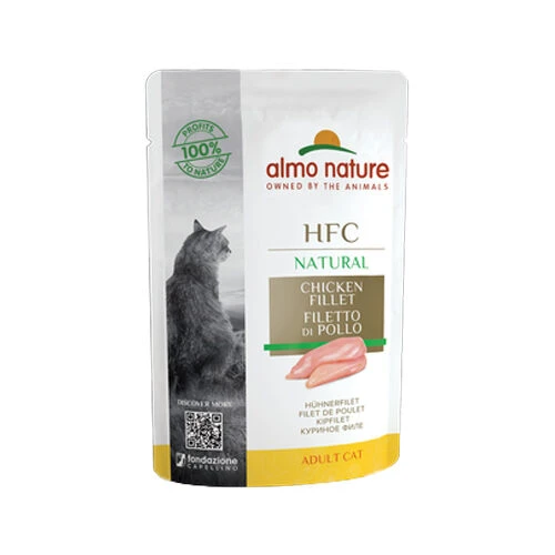Almo Nature HFC Natural Katzenfutter- Frischebeutel - Hühnchenfilet 1 Almo Nature HFC Natural Katzenfutter- Frischebeutel - Hühnchenfilet