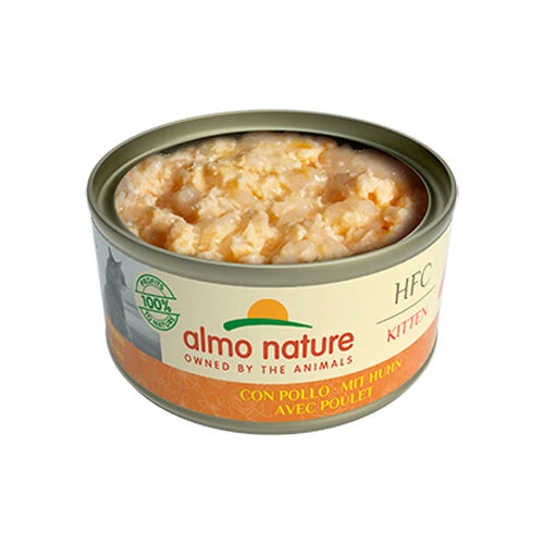 Almo Nature Kitten - HFC 70 - Katzenfutter - Dose - Huhn 2 Almo Nature Kitten - HFC 70 - Katzenfutter - Dose - Huhn – Bild 2