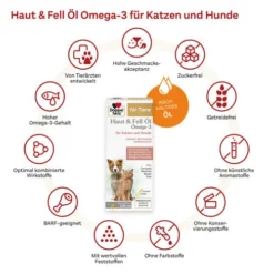Doppelherz Haut & Fell Öl Omega-3 Für Katzen Und Hunde 16 Doppelherz Haut & Fell Öl Omega-3 Für Katzen Und Hunde -Almo Trixie Verkaufe doppelherz haut fell oel fuer katzenhunde 195068 0500 none