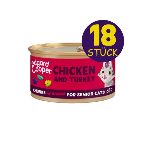 Edgard & Cooper Cat Chunks In Sauce (Senior)