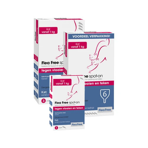 Flea Free Spot-on Katze 1 Flea Free Spot-on Katze