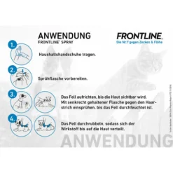 Frontline Spray Gegen Zecken Und Flöhe Für Hunde Und Katzen -Almo Trixie Verkaufe frontline spray 183898 0500 none