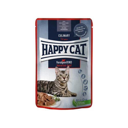 Happy Cat Culinary - Frischebeutel - Rind 1 Happy Cat Culinary - Frischebeutel - Rind