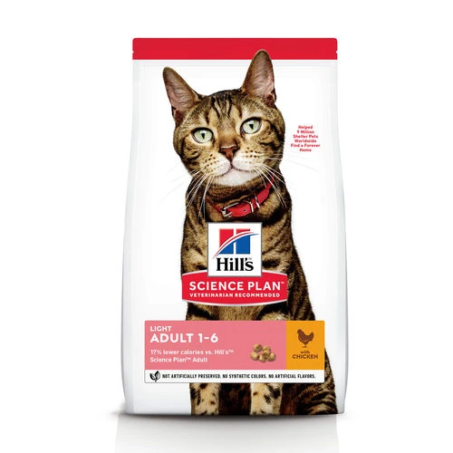 Hill's Science Plan - Feline Adult - Chicken Light 1 Hill's Science Plan - Feline Adult - Chicken Light