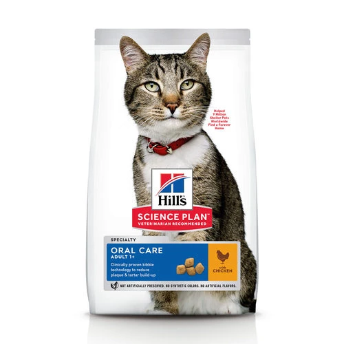 Hill's Science Plan - Feline Adult - Oral Care - Chicken