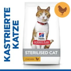 Hill's Science Plan Sterilised - Adult Cat -Almo Trixie Verkaufe hills science plan feline adult sterilised chicken 218809 0500 none