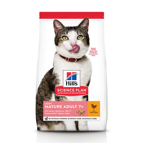 Hill's Science Plan - Feline Mature Adult - Light Chicken 1 Hill's Science Plan - Feline Mature Adult - Light Chicken