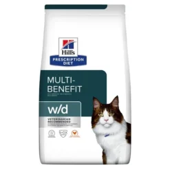 Hill's W/d Low Fat/Diabetes/Colitis - Prescription Diet - Feline