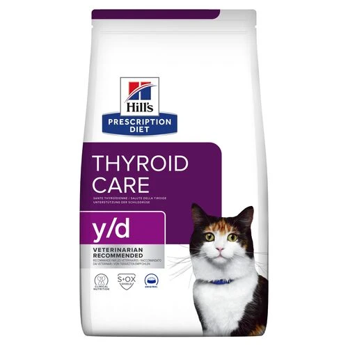 Hill's Prescription Diet Y/d Thyroid Care 1 Hill's Prescription Diet Y/d Thyroid Care