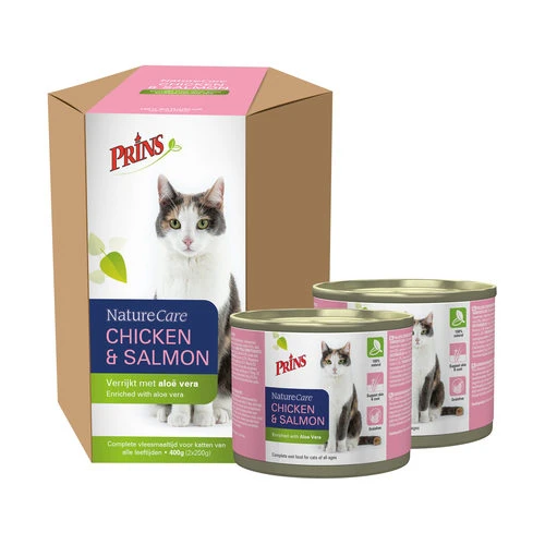 Prins NatureCare Cat - Chicken & Salmon 2 Prins NatureCare Cat - Chicken & Salmon – Bild 2