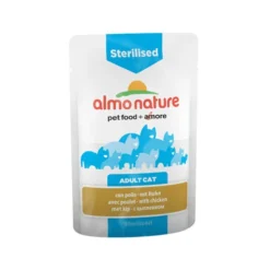 Almo Nature Sterilised Katzenfutter - Frischebeutel - Huhn