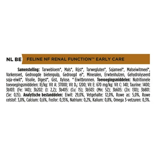 Purina Pro Plan Veterinary Diets NF Early Care Renal Function - Katze – Bild 2