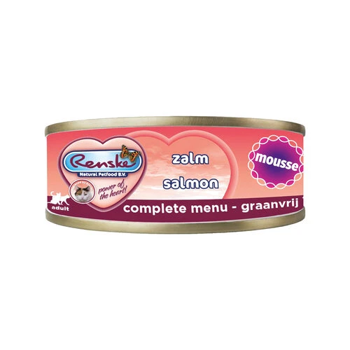 Renske Mousse - Katzenfutter - Lachs 1 Renske Mousse - Katzenfutter - Lachs
