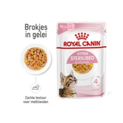 Royal Canin Kitten Sterilised Gelee - Beutel -Almo Trixie Verkaufe royal canin kitten sterilised in jelly maaltijdzakje 207227 0500 none