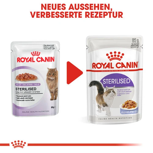 Royal Canin Sterilised In Jelly - Katzenfutter 6 Royal Canin Sterilised In Jelly - Katzenfutter – Bild 6