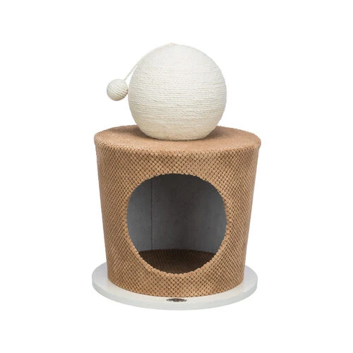 Trixie Relax Iglu Mit Kratzbaum 1 Trixie Relax Iglu Mit Kratzbaum