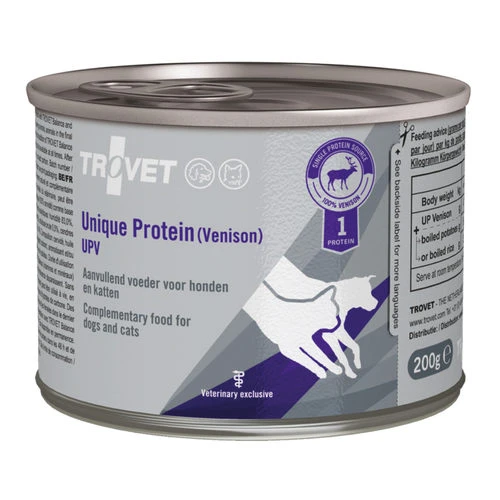 TROVET Unique Protein UPV (Venison) - Hund/Katze 2 TROVET Unique Protein UPV (Venison) - Hund/Katze – Bild 2