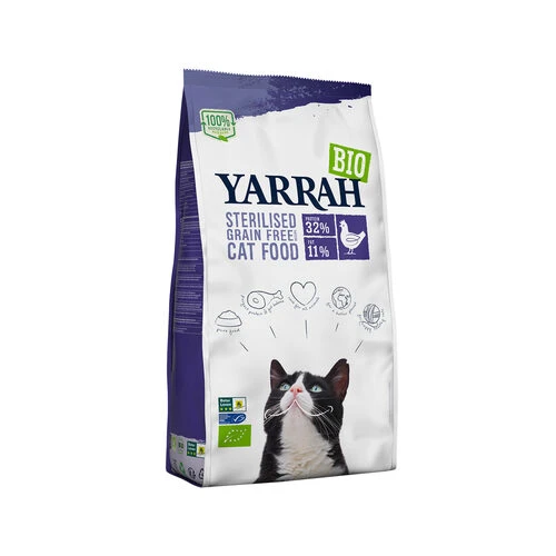 Yarrah Bio-Katzenfutter Grain-Free Für Sterilisierte Katzen 1 Yarrah Bio-Katzenfutter Grain-Free Für Sterilisierte Katzen
