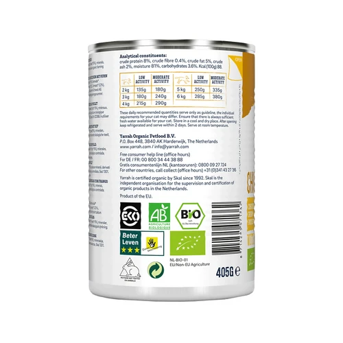 Yarrah - Bröckchen In Soße Huhn Mit Brennnessel Und Tomate Bio – Bild 3